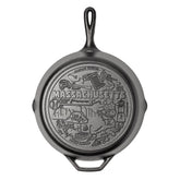 American Road Trip: 12 Inch Seasoned Cast Iron Skillet, Massachusetts